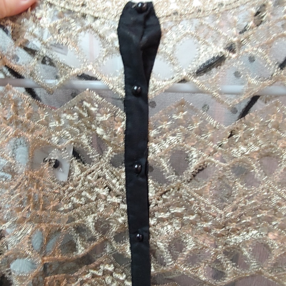 Black & Gold top - Picture 4 of 5